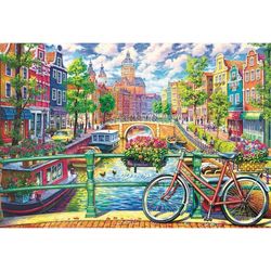 cumpără Puzzle Trefl 26149 Amsterdam Canal în Chișinău 