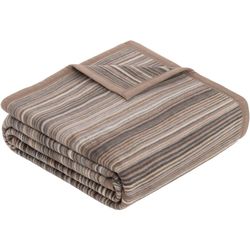 cumpără Textile de casă Ibena 3599/380 Jacquard Decke Malang Grey/brown în Chișinău 