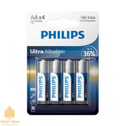 Батарейка ultra alcaline Philips AA 4 шт.