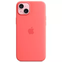 купить Чехол для смартфона Apple iPhone 15 Plus Silicone MagSafe Guava MT163 в Кишинёве 