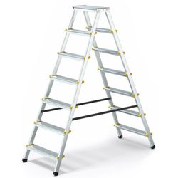 cumpără Scară Bau Welt Pliabilă din aluminiu 6+1 trepte în Chișinău 