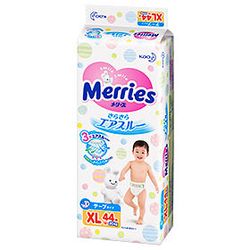 Подгузники-трусики Merries XL (12-22 kg) 38 шт