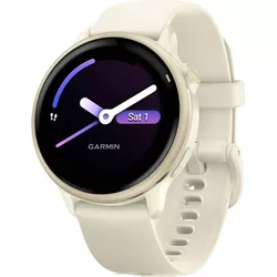 купить Смарт часы Garmin Vivoactive 6 Bone / Lunar Gold в Кишинёве 