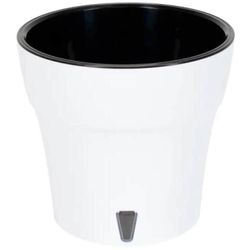 cumpără Ghiveci pentru flori Santino Dali-M (7.8L, Alb/Negru) în Chișinău 