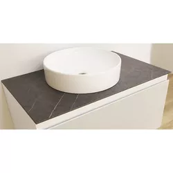 cumpără Blat pentru lavoar Bayro Wings 900x520 панель CrownLam 12мм grey stone în Chișinău 