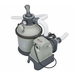 Pompa-Filtru Intex Krystal Clear, 4500L, alb/negru, 26644