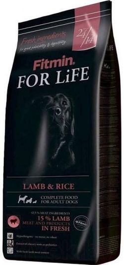 купить Корм для питомцев Fitmin Dog For Life Lamb & Rice 3 kg в Кишинёве 