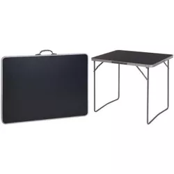 cumpără Masă ProGarden 41605 80x60cm, черный, чемодан, металл/пласт în Chișinău 