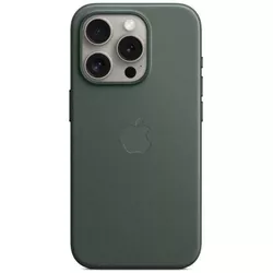 купить Чехол для смартфона Apple iPhone 15 Pro FineWoven MagSafe Evergreen MT4U3 в Кишинёве 