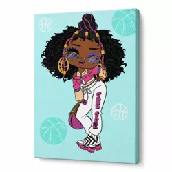 купить Картина по номерам Ideyka (KHO6285) L.O.L. Surprise! Tweens Hoops Cutie, 30х40 в Кишинёве 
