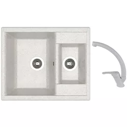 купить Мойка кухонная со смесителем Dr.Gans Astra 620K + SanDonna F 1069 gri в Кишинёве 