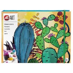 купить Набор для творчества As Kids 1038-21041 Pictura in acuarela, Flori в Кишинёве 
