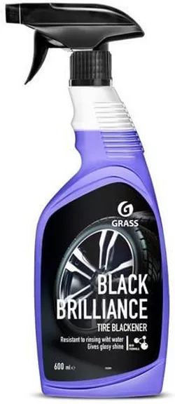купить Средство для ухода за авто Grass 110399 Solutie de lustruit si innegrit p/u anvelope Black Shine 600 ml в Кишинёве 