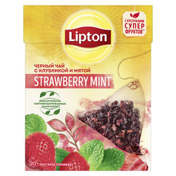 Lipton Nirvana Strawberry Mint, 20 пак.