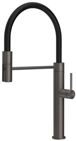 купить Смеситель кухонный Gessi 60210-707 Gessi 316 Black Metal Brushed PVD в Кишинёве 
