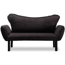 cumpără Canapea Trendy Chatto Negru, 65x70x140cm în Chișinău 