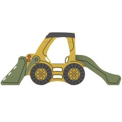 купить Детская площадка PlayPark 1252 DS-52 Экскаватор с горкой в Кишинёве 