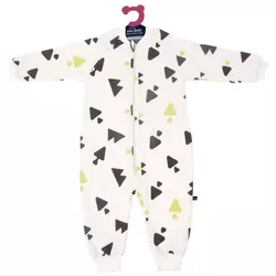 купить Детское постельное белье Sevi Bebe 307-60 Пижама Organic Muslin 1 Age - Triangle в Кишинёве 