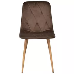 cumpără Scaun Evelin di Costacurta YTC-080Wo, BLUVEL38 (Brown) în Chișinău 