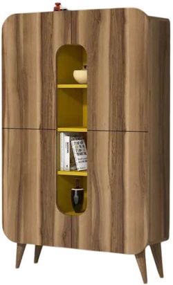 купить Комод Trendy Al meu-Nuc, Galben 93x144x31cm, multifunctionala (GTR006623) в Кишинёве 