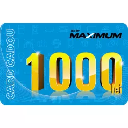 купить Сертификат подарочный Maximum 1000 MDL в Кишинёве 