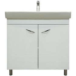 купить Шкаф под умывальник Bayro Dalas под умыв. Neon 800 белый мат в Кишинёве 