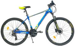 cumpără Bicicletă Crosser MT-036 29" 17 21S Shimano+Logan Hidraulic Blue/Green în Chișinău 