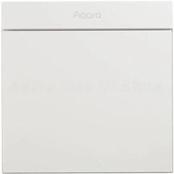 купить Выключатель электрический Aqara by Xiaomi ZNQBKG24LM White H1M - 1 клавиша (c нулём) квадратный подрозетник в Кишинёве 