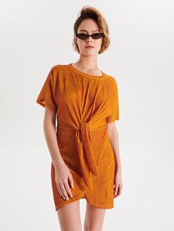 Платье CROPP Горчичный wa475