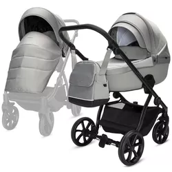 cumpără Сărucior pentru copii Tutis 2in1 Noordi Fjordi Grey V2 (1462814) în Chișinău 