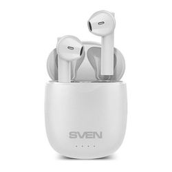 True Wireless Earphones SVEN E-727BT, White
