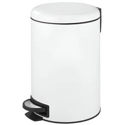 купить Урна для мусора Hydro S ELITE, cu pedala, alb, 12L, 0430059 в Кишинёве 