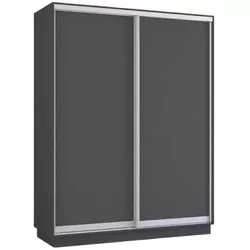 cumpără Dulap Mobildor-Lux Fox uși glisante din PAL (170x60x240H cm) Anthracite în Chișinău 