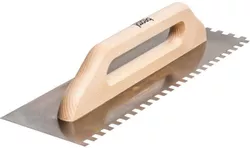 купить Шпатель Beorol 0480325 Кельма из нержавеющей стали с деревянной ручкой 480x130x8 мм в Кишинёве 