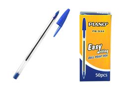 Pix cu bila CRYSTAL PB-934 soft ink,1mm, albastru
