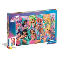 cumpără Puzzle Clementoni Puzzle 60 MAxI Winx 2025 (26301) în Chișinău 