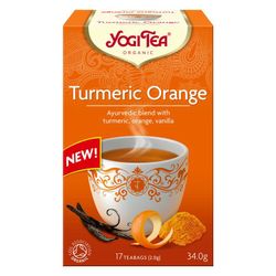 Bio чай с куркумой и апельсином Yogi Tea