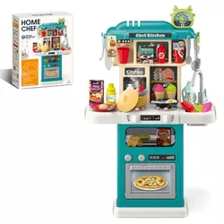 cumpără Bucătărie și veselă de jucărie Essa 922-184 Bucătărie de jucărie pentru copii, 63elem, albastru în Chișinău 