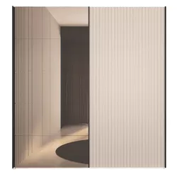 купить Шкаф Bayro Top line Napoli 2300x2300x580 белый, купе (604805) в Кишинёве 