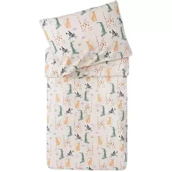 купить Детское постельное белье Jollein 003-005-67090 Set husa pentru plapuma si perna Jungle Jambo, 140x100cm в Кишинёве 