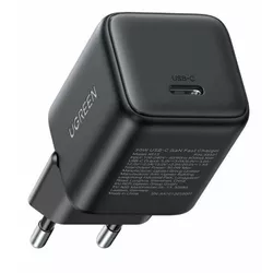 купить Зарядное устройство сетевое Ugreen 65007 GaN Type-C 3A 30W QC4.0 X513, Black в Кишинёве 