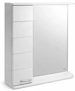 купить Зеркало для ванной Mashtab 6940 Modern 800x200x720 Alb в Кишинёве 