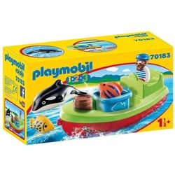 купить Конструктор Playmobil PM70183 Fisherman with Boat в Кишинёве 