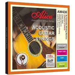 cumpără Coarda pentru instrument muzical Alice AW436-L Light (ch. acustica) în Chișinău 