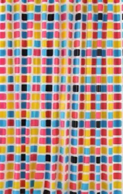 купить Занавеска для ванной Bisk 06893 PEVA CITY MULTI 180x200 в Кишинёве 