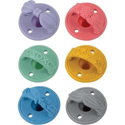 купить Пустышка Nuby NV02007S Силиконовый прорезыватель-пустышка (3m+) в Кишинёве 