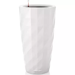 купить Цветочный горшок Lechuza Diamante Premium, White в Кишинёве 