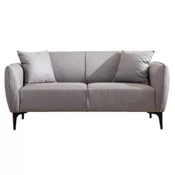 cumpără Canapea Trendy Belissimo Gri (2 locuri) în Chișinău 