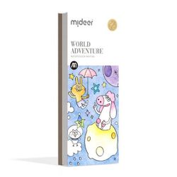 купить Набор для творчества Mideer MD4225 Cartea de colorat cu acuarele inclusă Aventură în jurul lumii в Кишинёве 