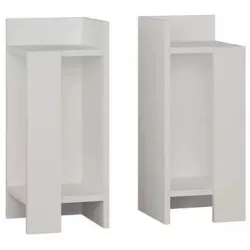 cumpără Noptieră Trendy Elos Alb, 25x60x27cm (GTR001492) în Chișinău 